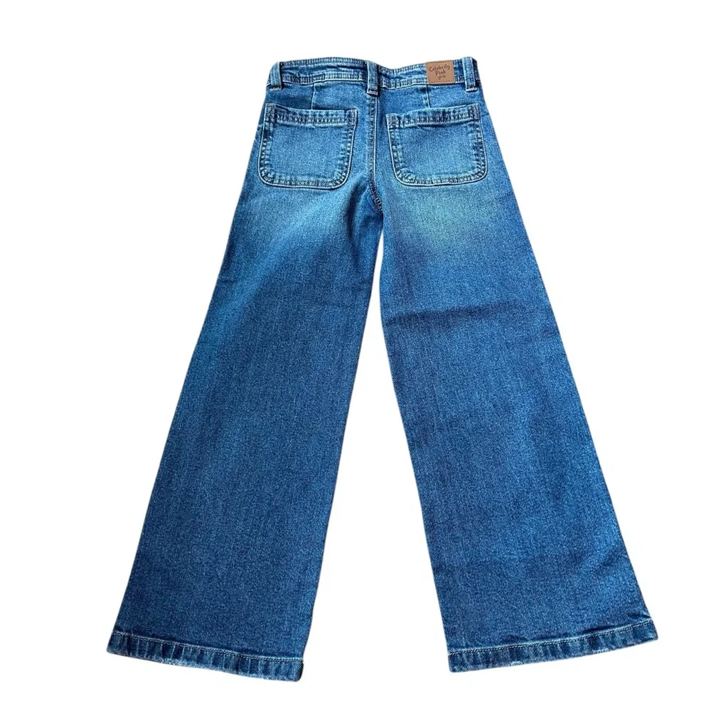 Celebrity Pink | High Rise Wide Leg Jeans - Picture 3 of 5
